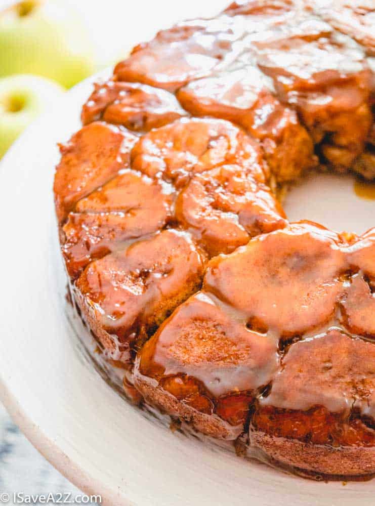 Caramel Apple Monkey Bread Recipe