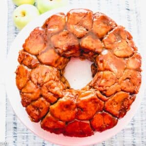 Caramel Apple Monkey Bread Recipe
