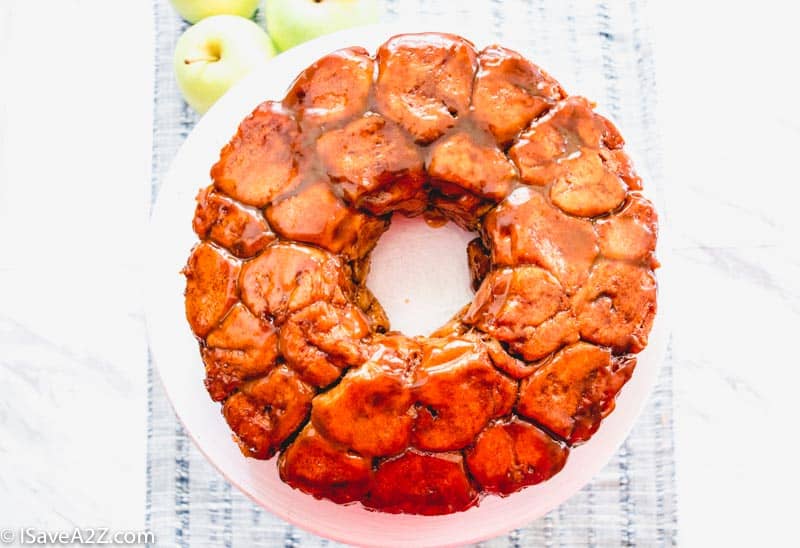 Caramel Apple Monkey Bread Recipe