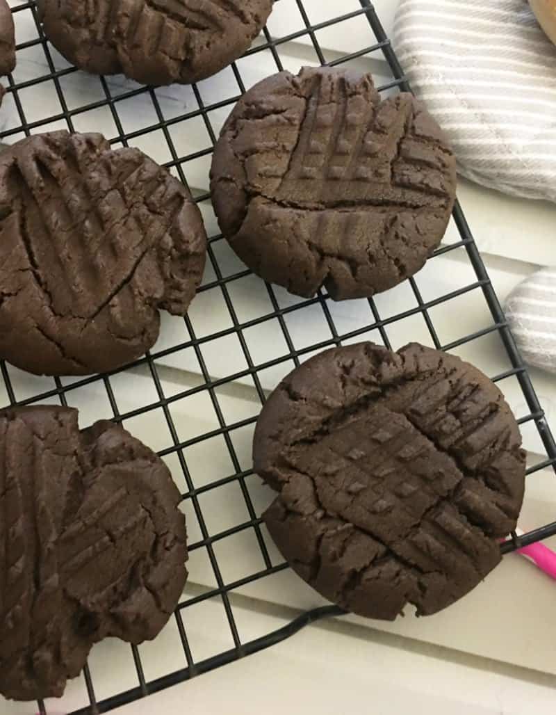 Chocolate PB Cookies