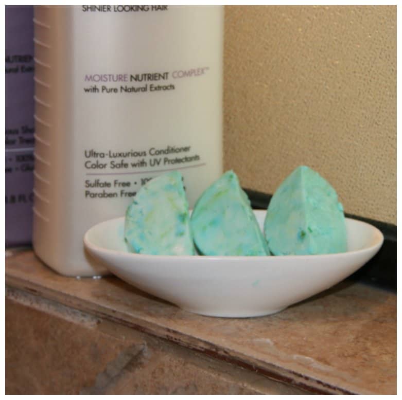 Homemade Shower Melts Recipe Using Vapor Rub