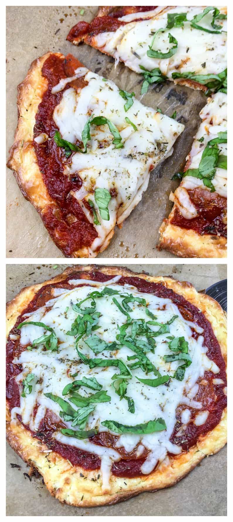 Keto Basil Pizza Recipe