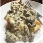 Keto Sausage, Biscuits and Gravy Recipe