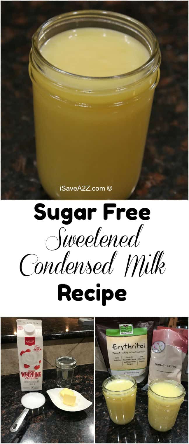 Sugar Free Sweetened Condensed Milk Recipe (only 3