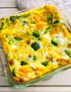 Super Easy Egg Casserole Recipe - iSaveA2Z.com