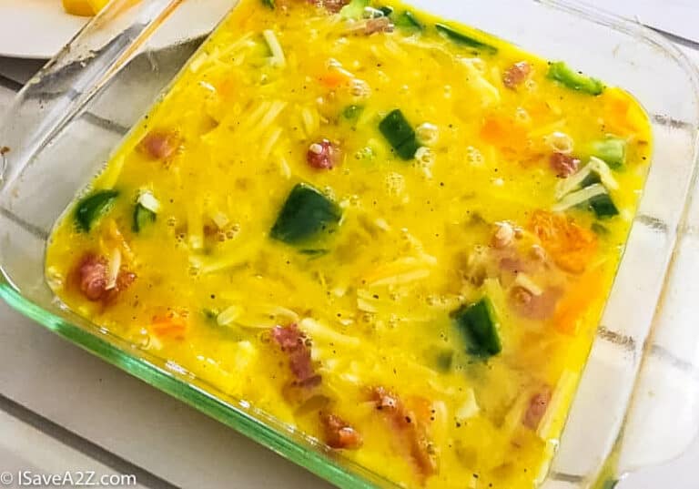 Super Easy Egg Casserole Recipe - iSaveA2Z.com