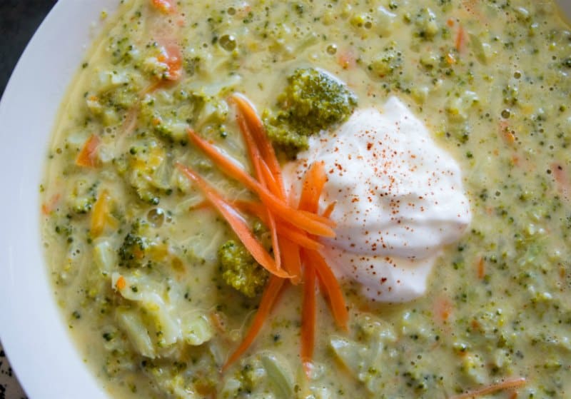 Broccoli and Cheese Soup