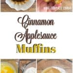 Cinnamon Applesauce Muffins