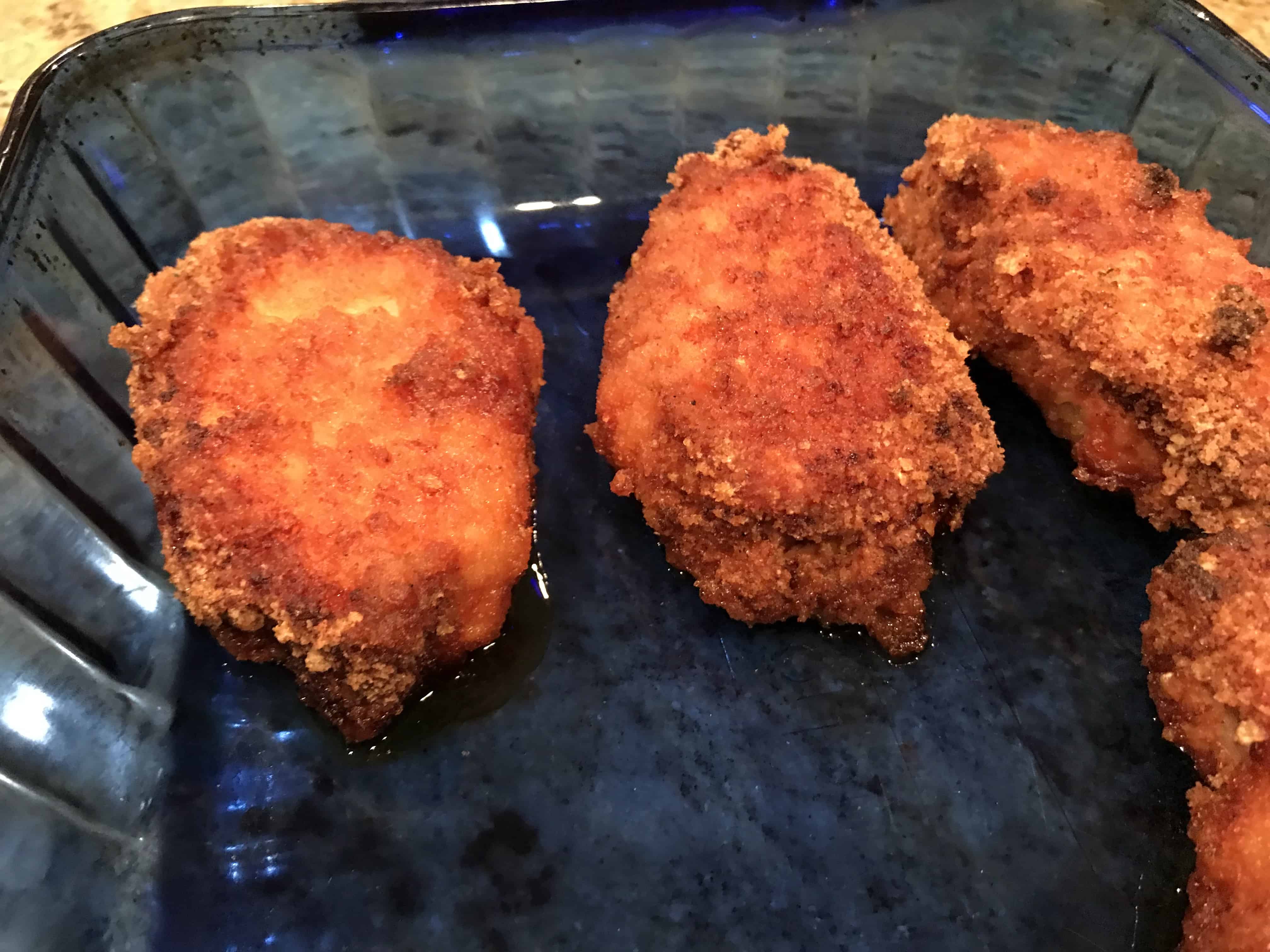 Crispy Keto Parmesan Crusted Pork Chops in the Air Fryer