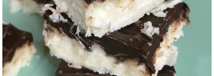 Keto Chocolate Coconut Fat Bomb Squares Recipe