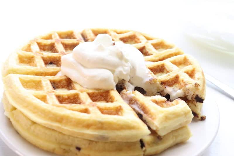 Low Carb and Keto Fluffy Waffles Recipe