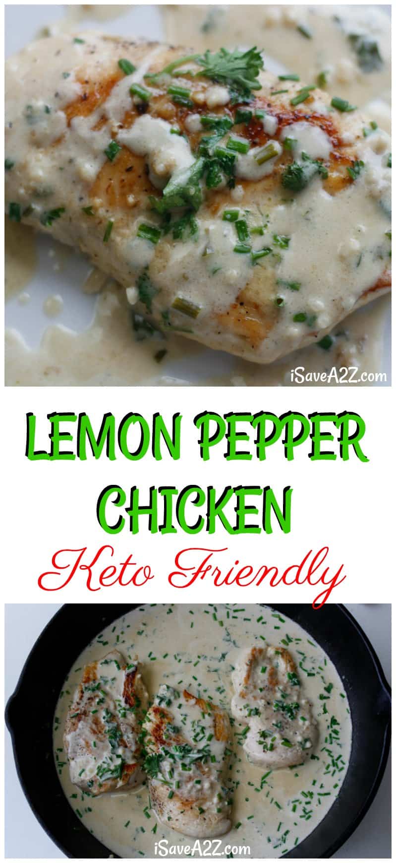 Keto Lemon Pepper Garlic Chicken Recipe 