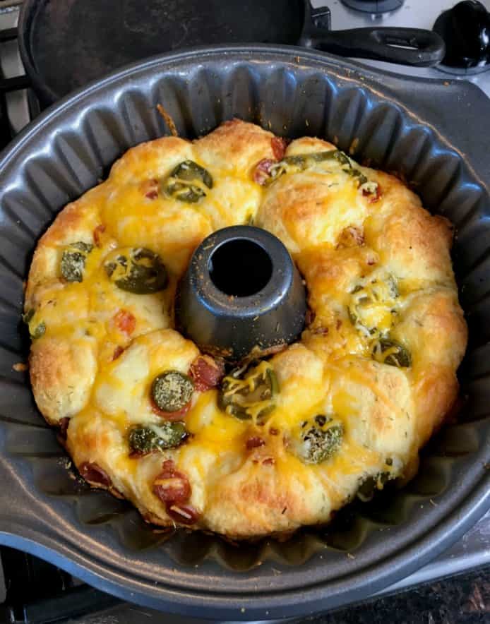 Keto Pull Apart Pizza Bread Recipe