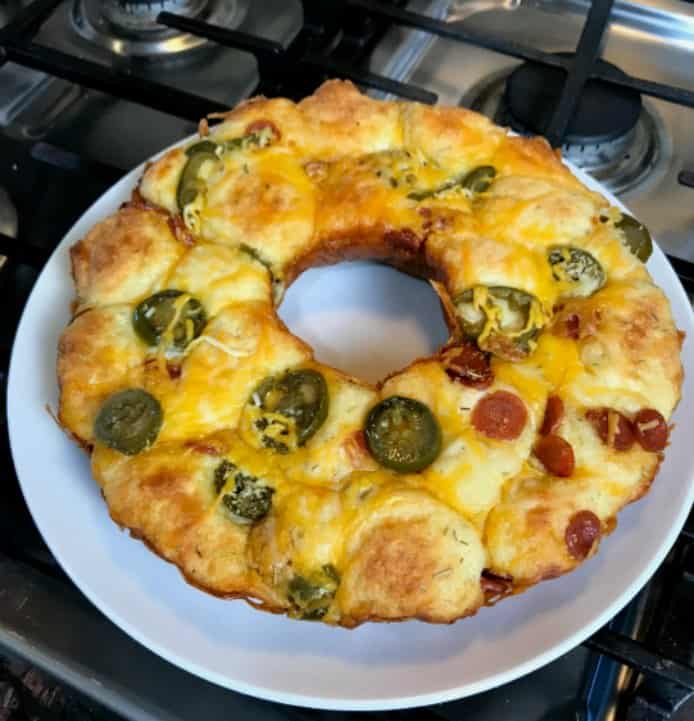 Keto Pull Apart Pizza Bread Recipe