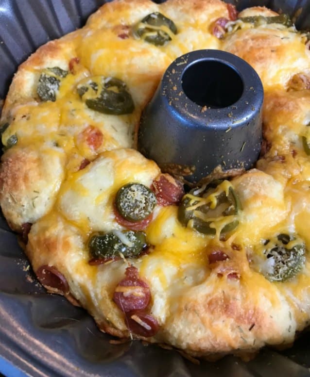 Keto Pull Apart Pizza Bread Recipe