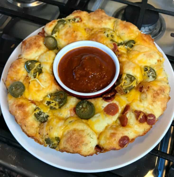 Keto Pull Apart Pizza Bread Recipe