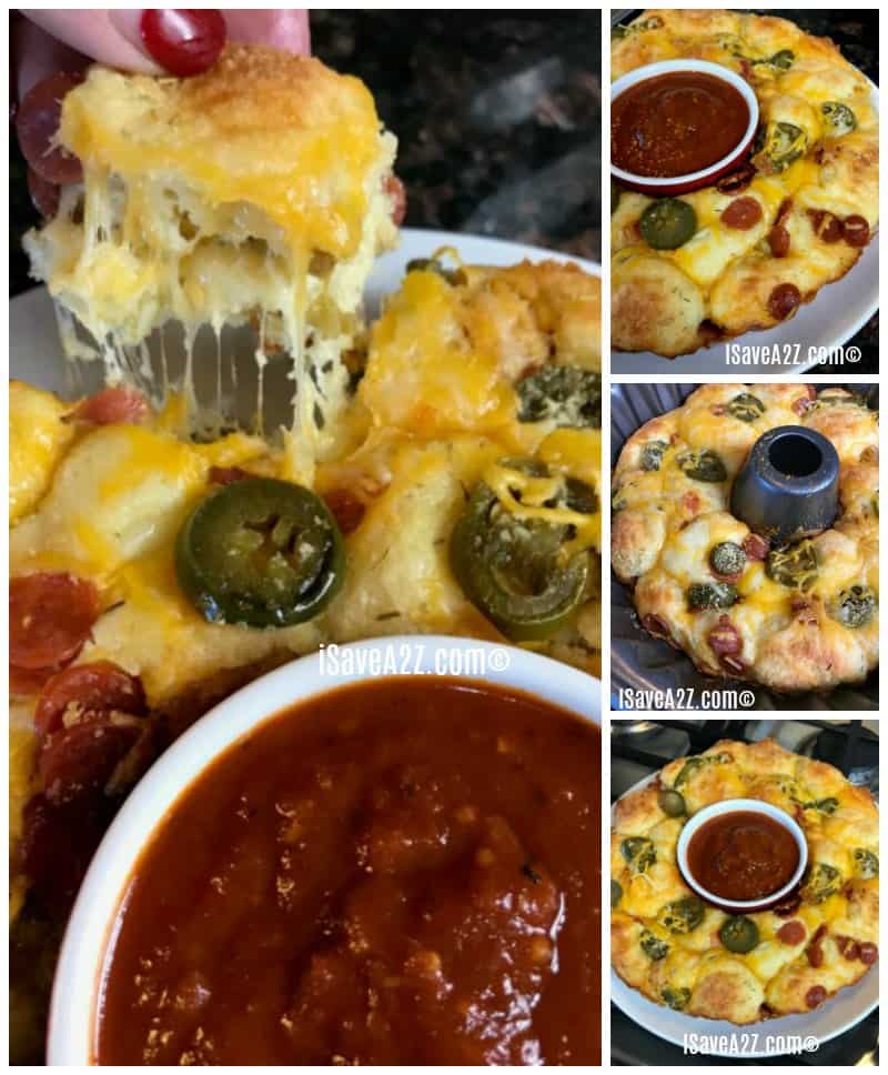 Keto Pull Apart Pizza Bread Recipe