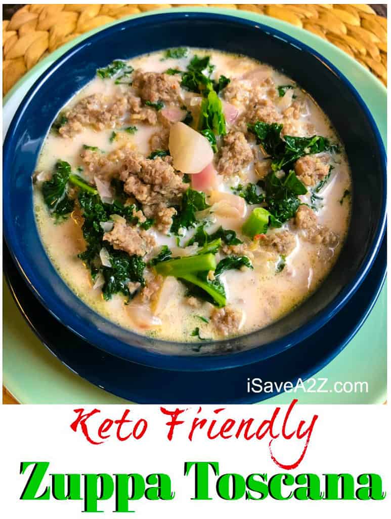 Low Carb Keto Zuppa Toscana Soup Recipe Isavea2z Com