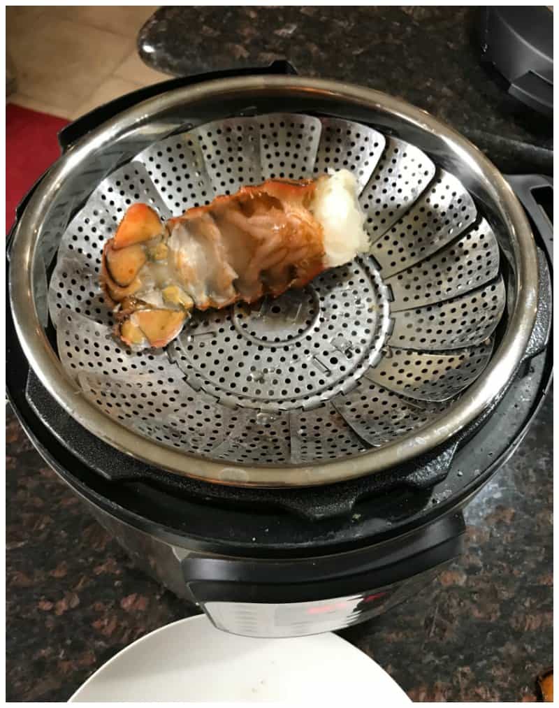 Pressure Cooker Lobster Tails with Butter Sauce - Keto Friendly recipe