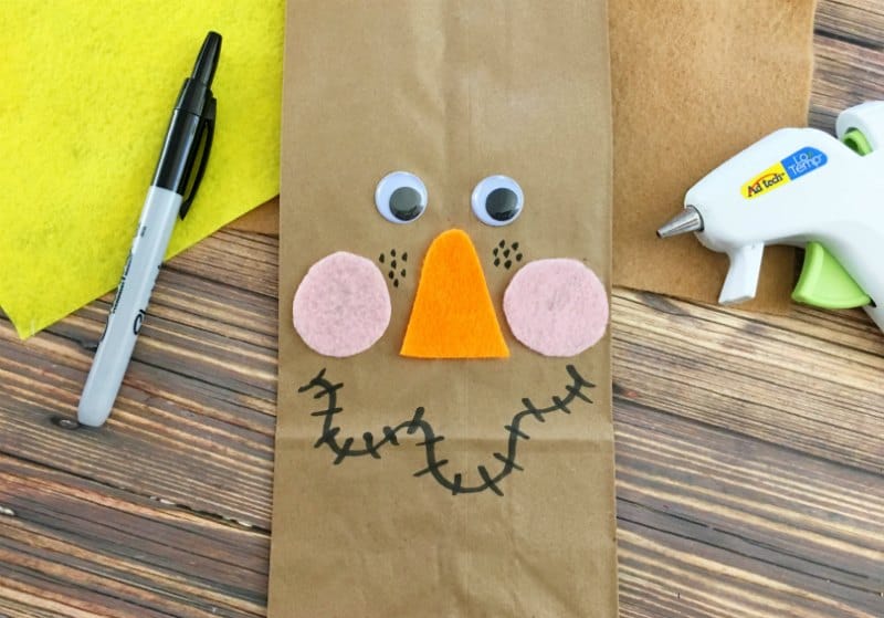 Cute Scarecrow Bag Craft
