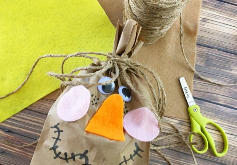 Cute Scarecrow Bag Craft