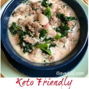 Low Carb Keto Zuppa Toscana Soup Recipe