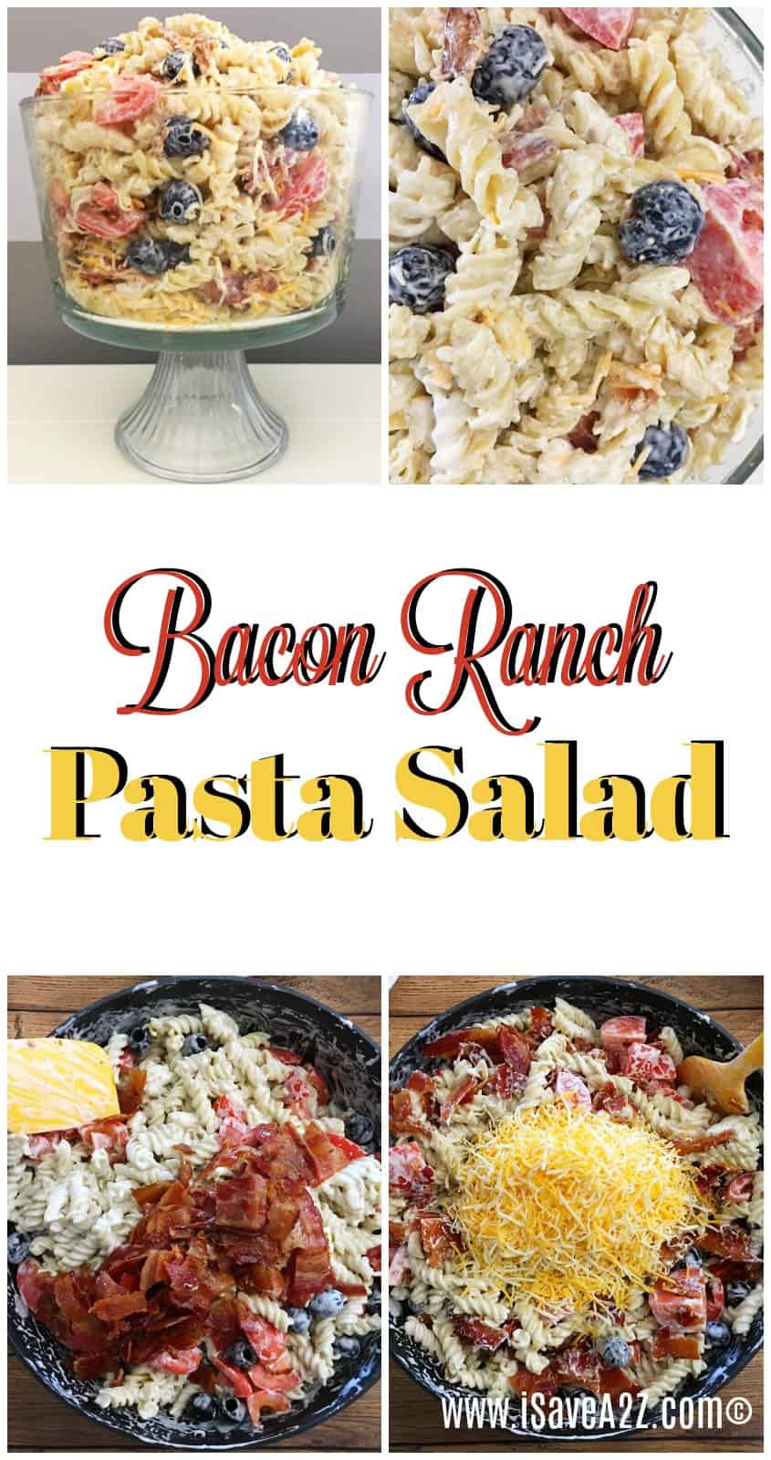 Bacon Ranch Pasta Salad