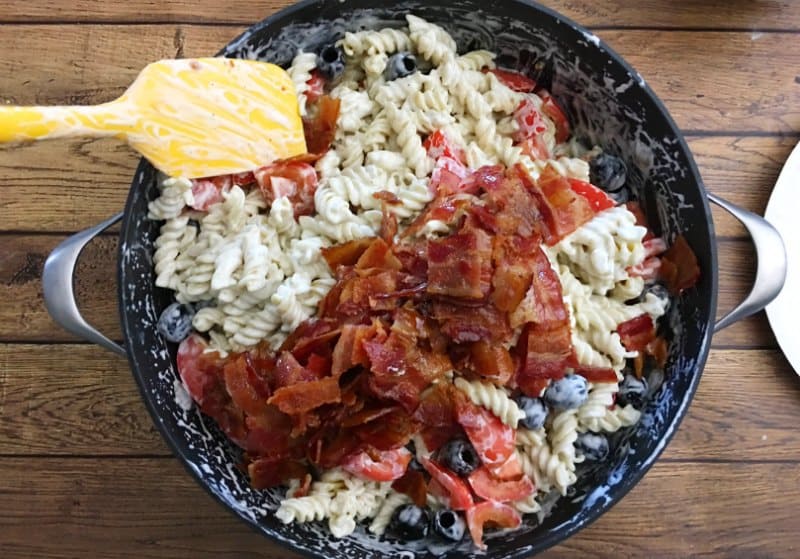 Bacon Ranch Pasta Salad