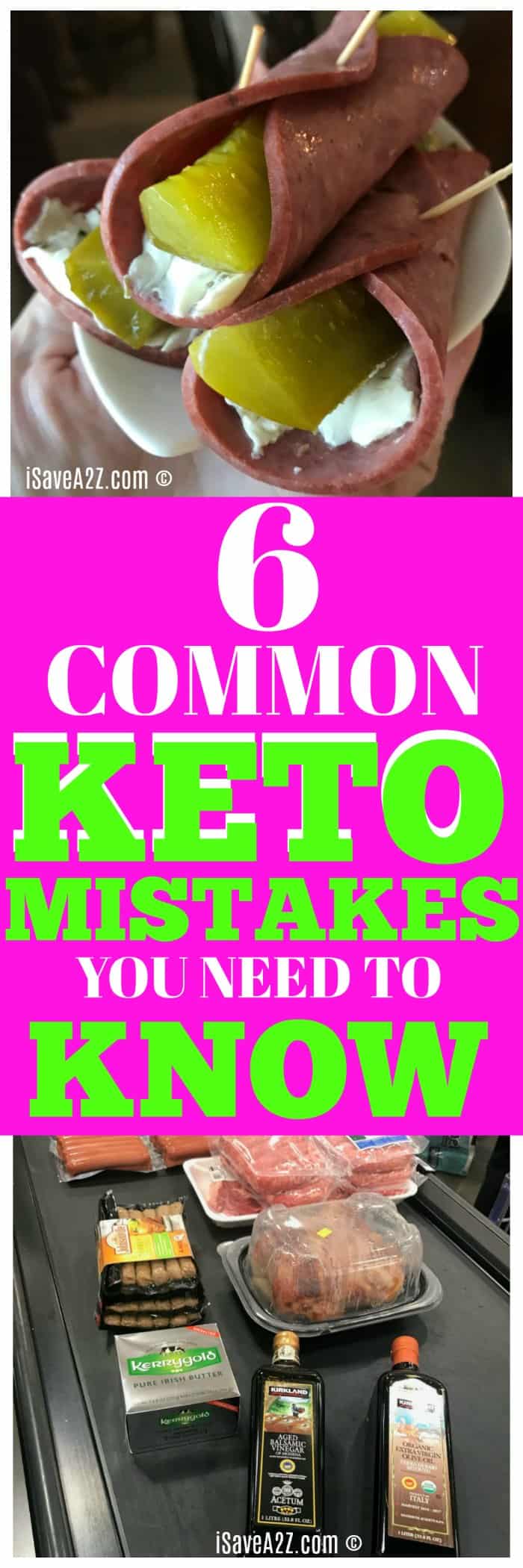 Common Mistakes on Keto