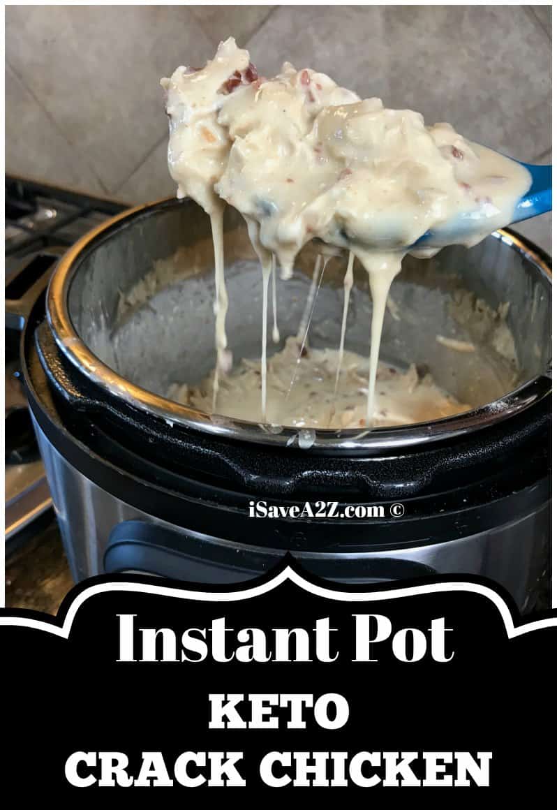 Instant Pot Keto Crack Chicken Recipe 