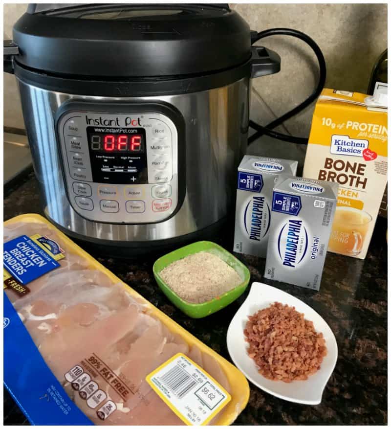 Instant Pot Keto Crack Chicken Recipe 