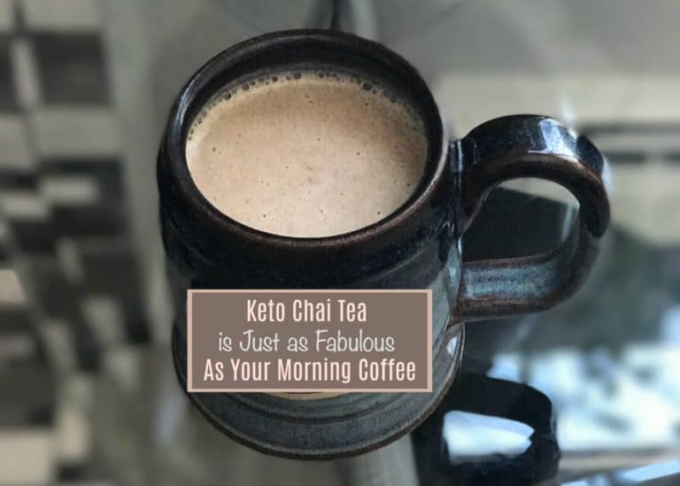 Alternative to Keto Coffee (Keto Chai Latte Recipe)