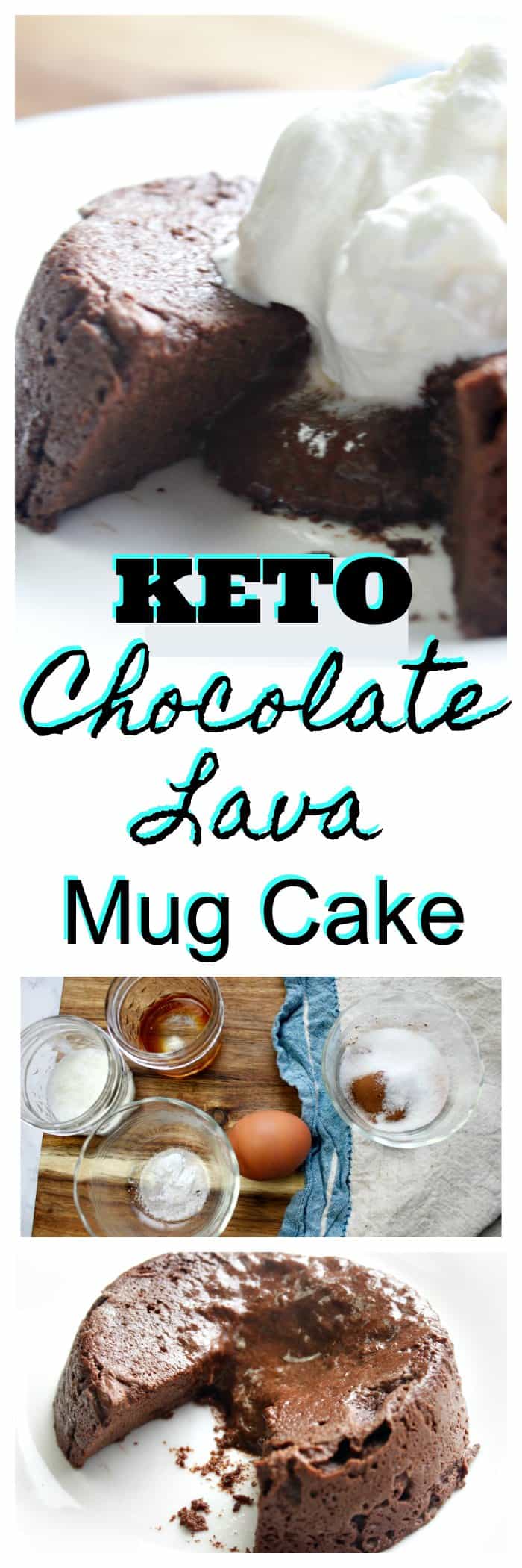 Keto Chocolate Lava Mug Cake Recipe