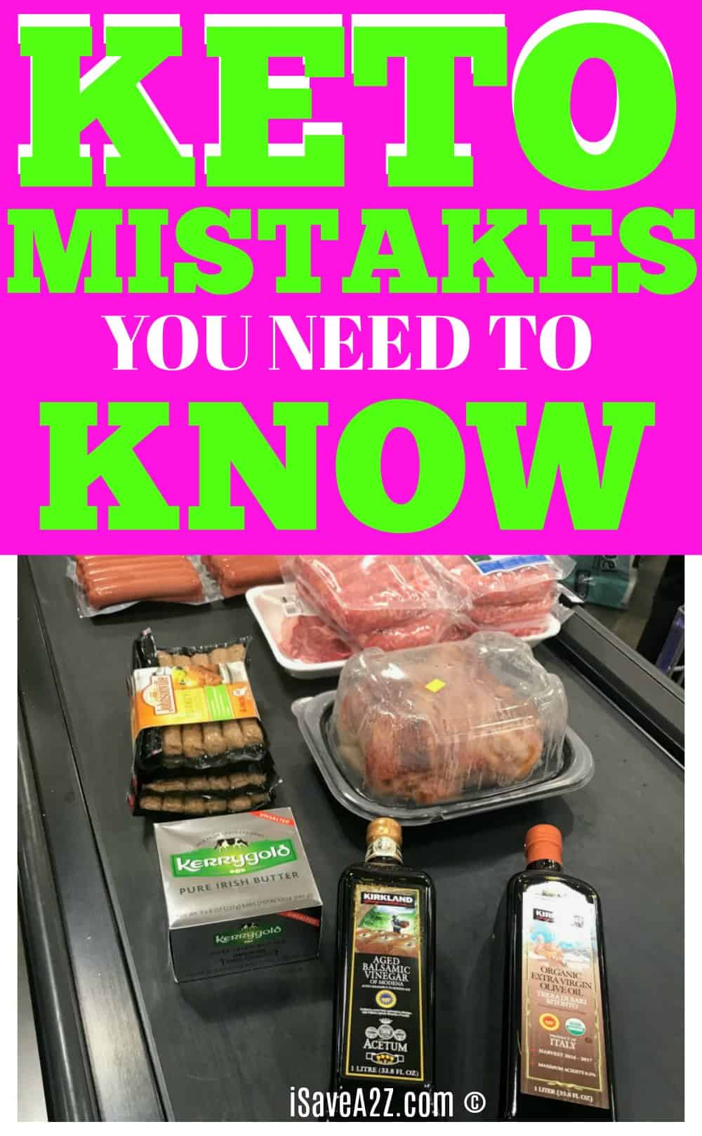 Common Mistakes on Keto