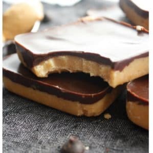 Low Carb Chocolate Peanut Butter Bars Recipe