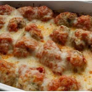 Low Carb Meatball Casserole Recipe