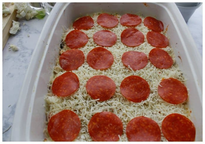 Easy Keto Pizza Casserole Recipe