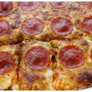 Easy Keto Pizza Casserole Recipe - iSaveA2Z.com