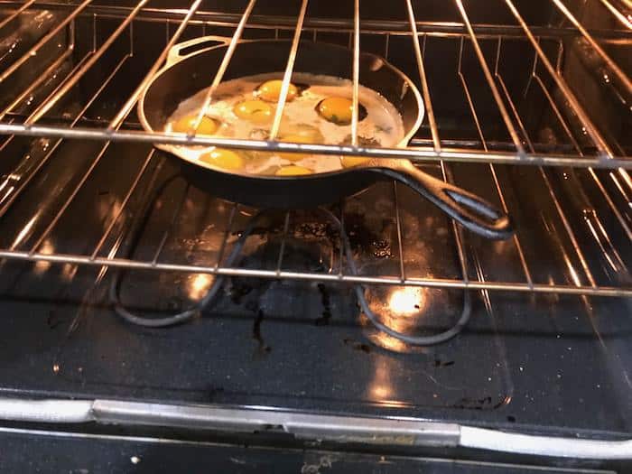 The BEST Creamy Keto Skillet Eggs Recipe