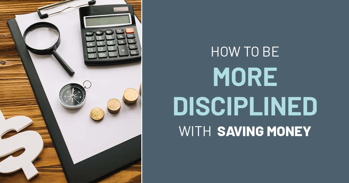 Saving money is tricky for a number of reasons, but one of the biggest reasons people have trouble. Learn how to be more disciplined with saving money with these tips!