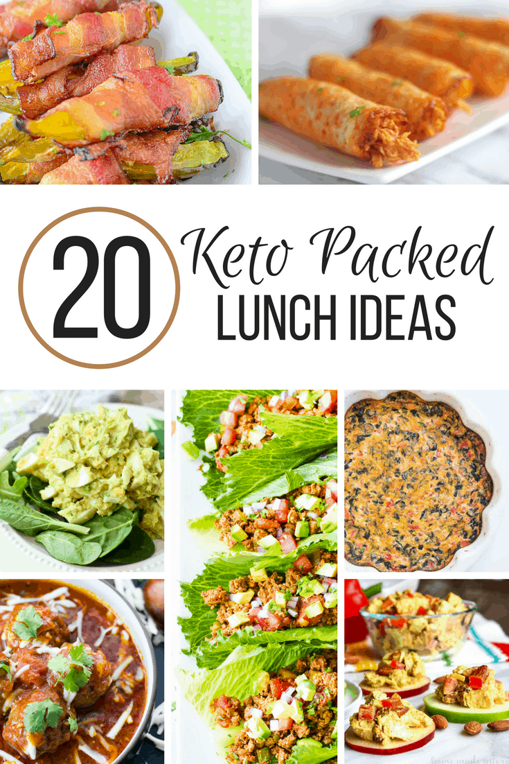 20 Keto Packed Lunch Ideas