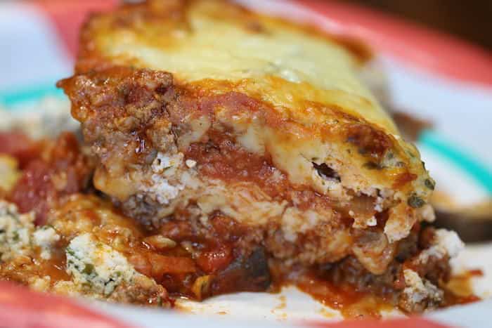 Keto Eggplant Lasagna Recipe