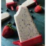 Creamy Blueberry Keto Popsicles Recipe