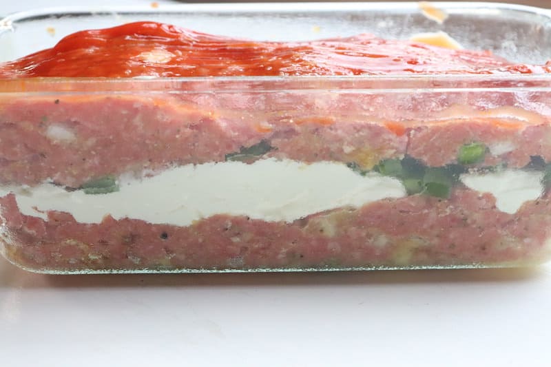 Jalapeno Popper Stuffed Meatloaf Recipe