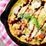 Easy Low Carb Bruschetta Frittata Recipe