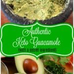 Authentic Keto Guacamole Recipe with a secret ingredient!