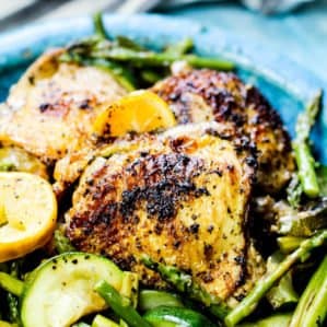 Keto Lemon Garlic Chicken Recipe