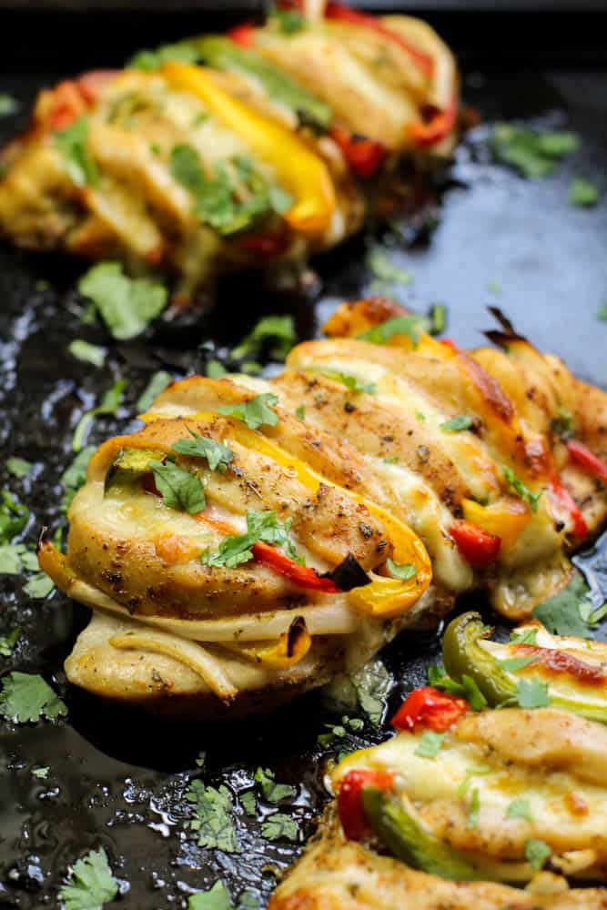 Cajun Hasselback Chicken - Keto Chicken Recipe - iSaveA2Z.com