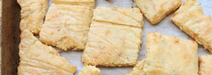 Low Carb Cheese Crackers Recipe