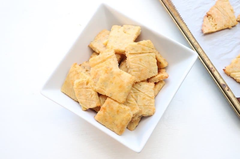 Low Carb Cheese Crackers Recipe